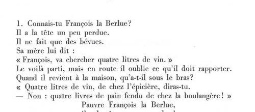 François la Berlue