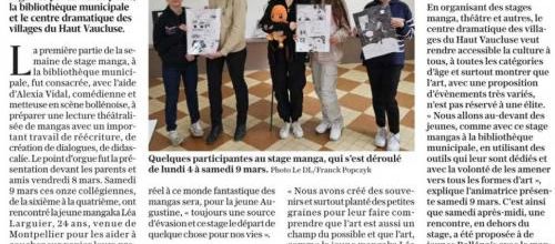 Intervention à Bollène