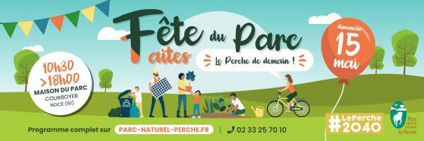 Fête du Parc le 15 mai de 10h30 à 18h à Courboyer