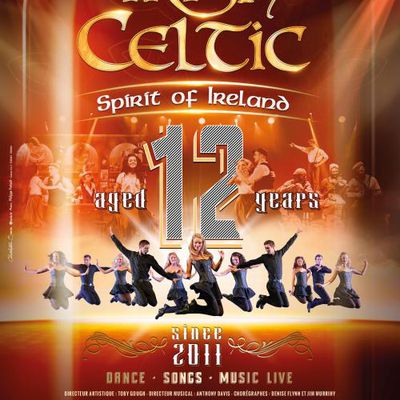 Irish Celtic revient fêter son 12ème anniversaire aux Folies Bergère les 15, 16, 17 mars 2024