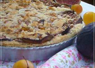TARTE AUX MIRABELLES AUX FIGUES AU THERMOMIX