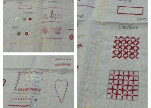 Le cahier de broderie de Nadine