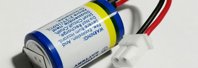 Batteria per KTS ER14250 Delta programming DVP-32EH DVP-80EH PLC 2pcs - ER14250 (1200MAH) batteria di ricambio