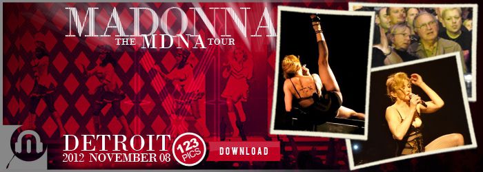 The MDNA Tour - Detroit, November 08 - 123 Live Pictures
