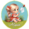 Fille coccinelle