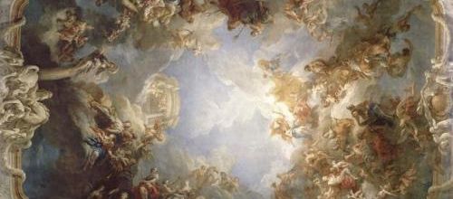 Le salon d'Hercule à Versailles...
