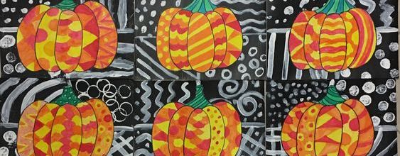 Idée arts Pinterest : la citrouille