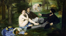 Le dejeuner sur l'herbe d'Edouard Manet