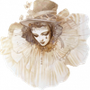 Cartonnettes "L'Amour de Pierrot et Colombine"