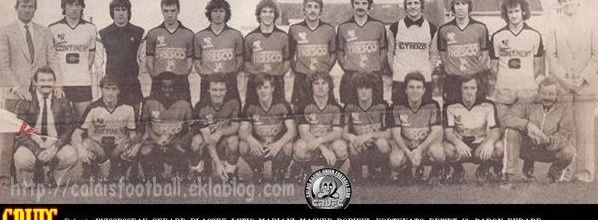 Photo : Calais Racing Union Football Club  1983/1984