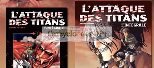 N° 1 L'attaque des Titans l'intégrale - Test 