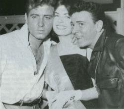 photo eddie cochran +gene vincent