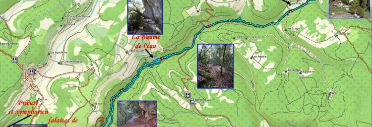 Luberon, les gorges de l'Aiguebrun