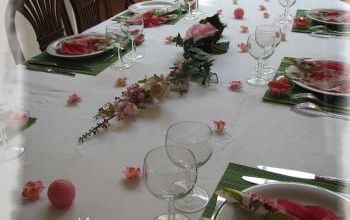 Pâques fleuri  (vert et rose)