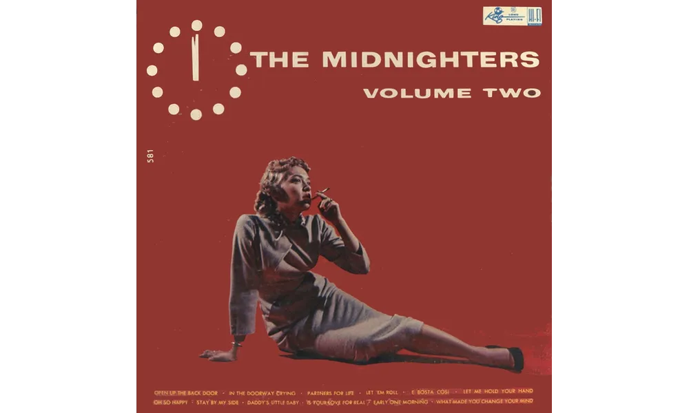 The Midnighters : Album " Volume Two " Federal / King Records 581 [ US ] en Avril 1958