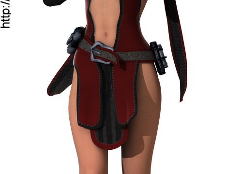 Tube geisha moderne (render-image)