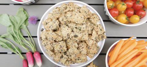 Crackers aux graines & emmental 