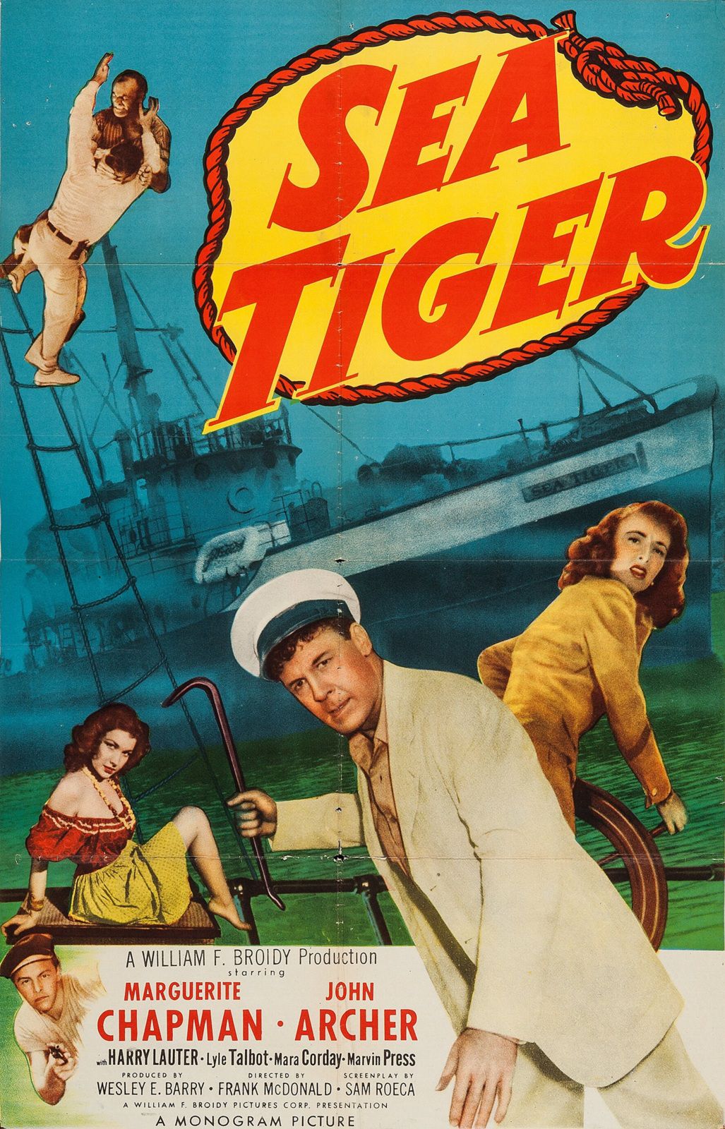 SEA TIGER BOX OFFICE USA 1952