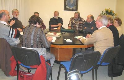 Le Conseil d'administration des Amis du Châtillonnais...