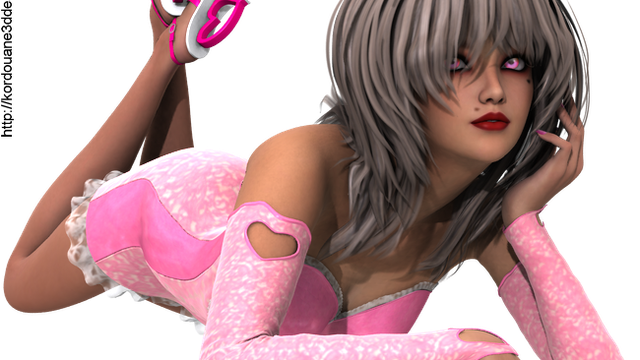 Tube de Manga Valentine (poser-render)