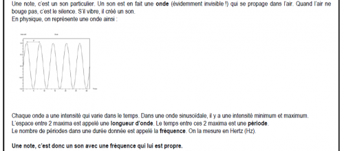 Qu'est-ce qu'une note ?
