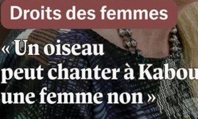 ... à Kaboul...