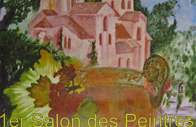 Le premier salon des peintres des Amis du Châtillonnais...