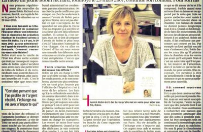 ARTICLE JOURNAL LA PROVENCE - 29 MARS 2016