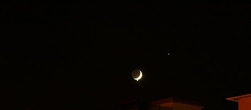 2008 : Occultation de Vénus en début de soirée