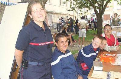 La kermesse du 14 Juillet à Châtillon sur Seine...