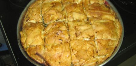 Spanakopita ou feuilleté aux épinards