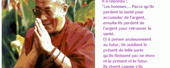 Le Dalai Lama et les hommes