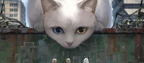 Un artiste japonais peint des animaux géants