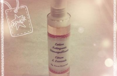 Mini Recette Lotion démaquillante - Peau mixte à imperfections - Citron & Lavande