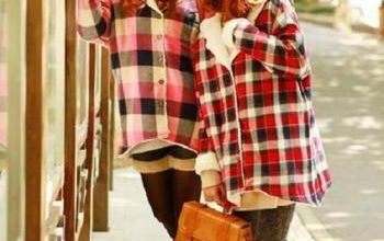 mode fashion plaid
