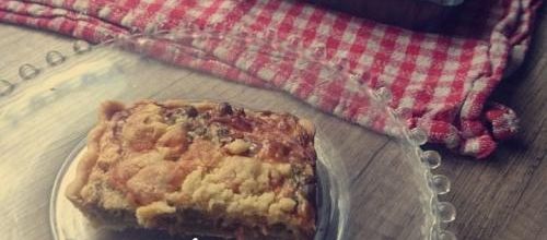 Quiche poulet et petit pois 