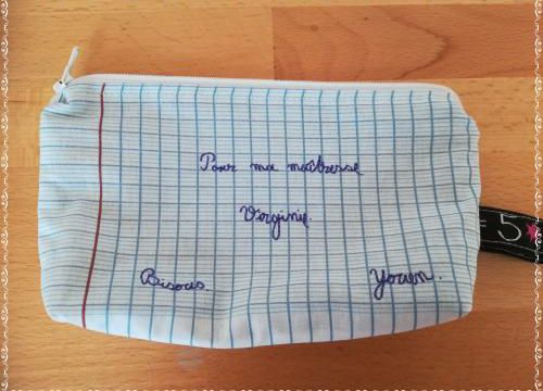 Tuto : Une trousse pour la maîtresse