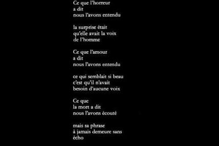 Ce que l'horreur