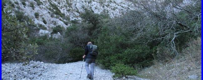 Luberon, les gorges de Badarel