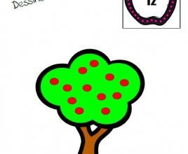 Ateliers numération : dessine les pommes