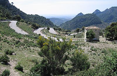 descente du col de soller vers Palma