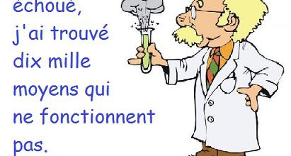 Je n'ai pas échoué