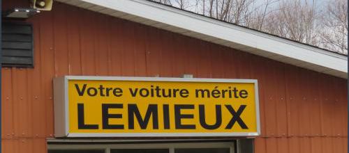 J'ai fait poser mes pneus d'hiver chez.......