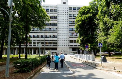 La Cité Radieuse du Corbusier à Briey en Meurthe-et-Moselle... 