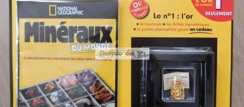 N° 1 Minéraux du Monde - Lancement 