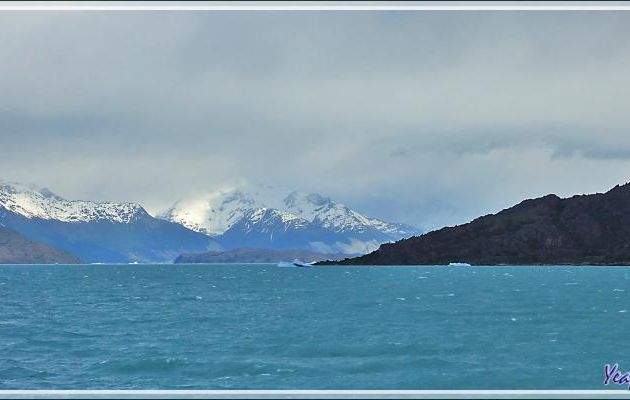 Après avoir franchi la Boca del Diablo, nous accédons au Brazo Norte du Lago Argentino - Patagonie - Argentine