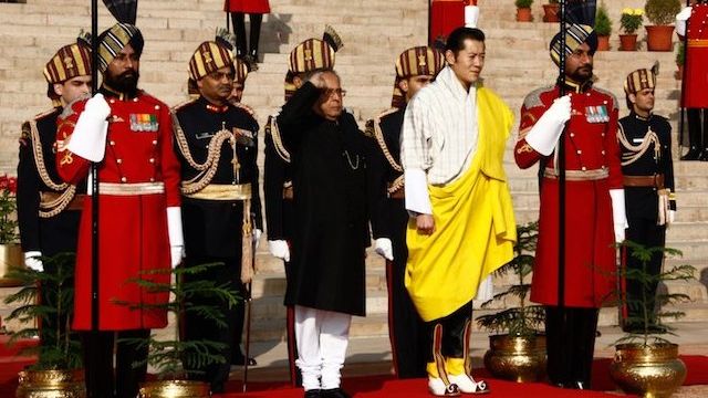 Le roi, la reine et le président