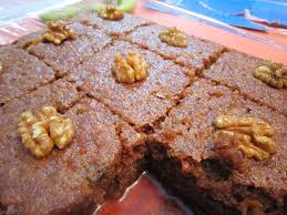 Un peu de douceur... Gâteau aux noix au sirop