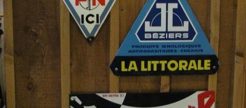 ... vieilles plaques...
