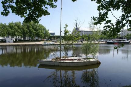 Bateau forestier.